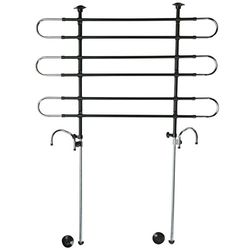 S SUMEX Separador Metálico De Perros Tamaño Min: 84 x 84 cm Max: 144 x 131 cm Mayor Seguridad para tu Mascota y Pasajeros Tamaño Ajustable