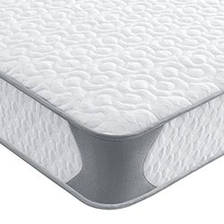BedStory MS003008 Colchón de muelles, Espuma Poliéster, Silver, 135×190×14 CM