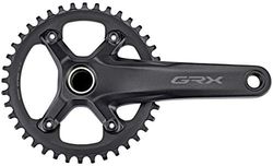 SHIMANO 4550170448219, "FC-RX600 Gravel GRX 1x11S Crankset 40 Teeth x 170mm Unisex Adulto, Nero