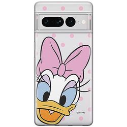 ERT GROUP mobiltelefonfodral för Google PIXEL 7 PRO originalt och officiellt licensierat Disney mönster Daisy 004 optimalt anpassad till formen på mobiltelefonen, gedeeltelijk transparant