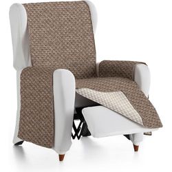 ECOMMERC3 | Reversible Sofa Cover Size 1 Seater Practical and Versatile Protection – Reversible Sofa Cover Brown Easy to Place, Ideal for Sofas and Pets