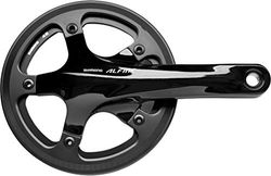 SHIMANO Unisex – vuxen alfin kedjehjulsats, svart, en storlek EU