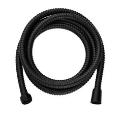 douceur d'intérieur, Tuyau de Douche (2 M) Hydro Noir, INOX