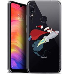 Beschermhoes voor 6.3 inch Xiaomi Redmi Note 7, ultradun, hazenmotief