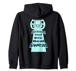 Sim Racing Sweat è vero sudore, Sim Racing, I Racer, Gamer Felpa con Cappuccio