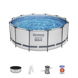 Bestway zwembad steel pro max set rond 3