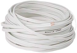 Pro Power 14512 10 m Speaker kabel, 2 Core 13 Strand, Wit, 10 m