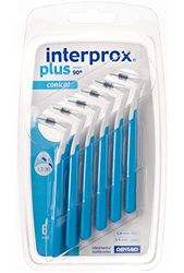 Interprox 0.8 mm Blue Plus interdentali conico pennello – Confezione da 6