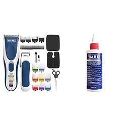 Wahl Colour Pro Cordless Combi Kit - Men's Hair Clippers & Beard Trimmer, Head Shaver, Clipper Oil (250 ml) Included