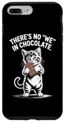 Funny Chocolate Eating Cat Chocolate Case for iPhone 7 Plus/8 Plus