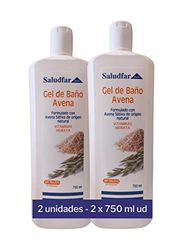 Gel de baño Avena pH Neutro - Saludfar - Pack 2 unidades 750ml + 750 ml