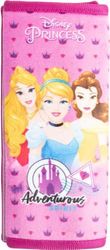 Pasek na pasek Disney Princesses z pojedynczą poduszką samochodową z miękką poduszką ochronną na pas bezpieczeństwa