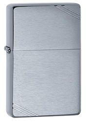 Zippo Vintage - Isqueiro, cor Brushed Chrome