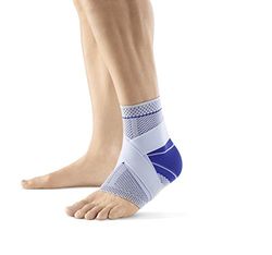 BAUERFEIND MalleoTrain Left S Ankle Support (Titanium, 3)