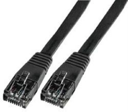 Pro Signal PSG90669 Flat Cat5e LSOH Ethernet patchbly, 3 m, svart
