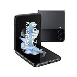 Samsung Galaxy Z Flip4, 5G mobiele telefoon, simkaart niet inbegrepen, Android, smartphone, opvouwbaar, 512 GB, grafiet, 12 maanden garantie