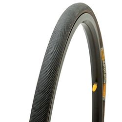 Continental Cont-7 Tubular de estrada, adulto unissexo, preto, 28" x 25 mm