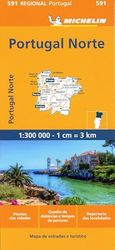 Portugal Norte - Michelin Regional Map 591: Map (Michelin Regional Maps)