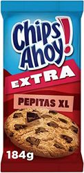 Chips Ahoy! Extra Pepitas XL Galletas Cookies Americanas con Pepitas Extra Grandes de Chocolate 184g