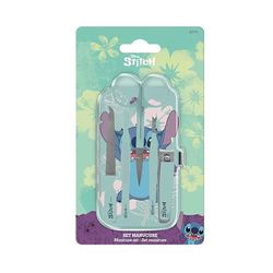 DISNEY Stitch - Manicure Set - Contains 5 Essential Accessories for a Perfect Manicure - Official Product