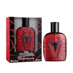 Marvel Spiderman Eau de Toilette Natural Perfume Spray, Vegan and Dermatologically tested EDT Spray for Teenager, 100ml