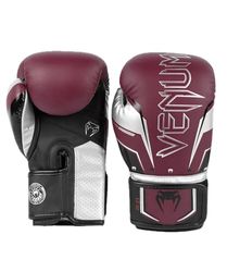 Venum, Elite Evo boxhandskar, unisex vuxna, 25 ml, vinröd/silver