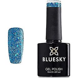 Bluesky S13N Jul Glitter Kom Nagellack 10 ml, Blå