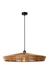 LUCIDE YUNKAI - Suspension - Ø 70 cm - 1xE27 - Naturel