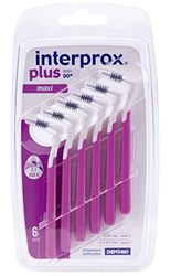 INTERPROX PLUS - Maxi 2.1- Brossettes Interdentaires - Fibres en Tynex - Violet - Blister de 6 unités