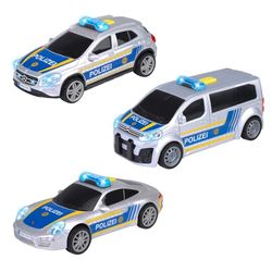 Dickie Toys Unidad de policía, 3 Unidades.