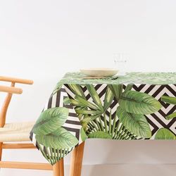 BELUM | Stain Resistant Tablecloth Size 140 x 140 cm - Extra Soft Touch Tablecloth Colour Multicolor - Tablecloth 100% Made in Spain Fabric 100% Organic Cotton - Tablecloth Model 0318-81