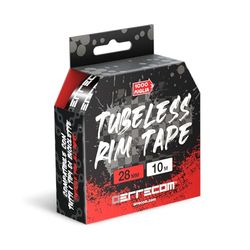 Errecom 1000 Miglia Tubeless Rim Tape 10 metri x 28 mm, Nastro Sigillante per convertire Cerchi Bici con camera d’aria in Tubeless, Ultra Resistente, include 4 Sigilli Adesivi