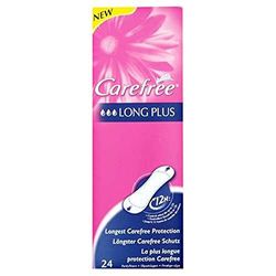 Carefree Panty Liners Maxi Long Plus 24