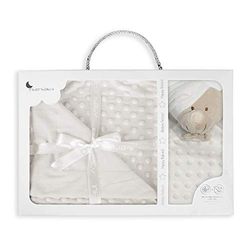 amazon babydeken bubles beige met dudou