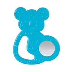 Chicco Refreshing - Mordedor de Silicona Refrescante que Enfría y Alivia las Encias, Anillo De Dentición Bebés 4m+, Refrigerante para Nevera, Fácil de Agarrar, Diseño Koala