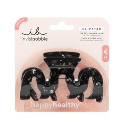 invisibobble CLIPSTAR I 1pc, 11cm I Large Hair Clip for Women I Black Claw Clip for Thick Hair I Non-slip Hair Styling Accessories I Strong Hold Hair Grip I Designed in Germany