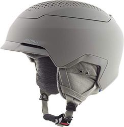 ALPINA Unisex - Volwassene, GEMS skihelm, maangrijs mat, 52-55 cm