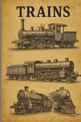 Vintage Steam Train Spotting Logbook for Enthusiasts: Detailed Tracker with Emergency Info, Contact Pages & Photo Sections