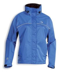 Tatonka Tech dames "Power Lady Jacket" regenjas, maat 36, blauw/zwart