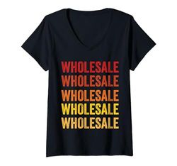 Womens Wholesale definition, Wholesale V-Neck T-Shirt