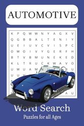 Automotive Word Search Book: Easy to Read Print about Vehicles / 6x9 inches, 110 pages / 50+ Puzzles