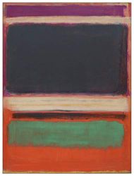 Artopweb TW21749 Rothko - No.3 No.13 Decoratieve panelen, meerkleurig, 60 x 80 cm