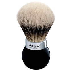 Pennello da barba con punte argentate di pelo di tasso, Ø 25 mm, Manico a forma di palla