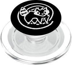 Y2K 90s Adorable mapache asustado está hipnotizado con miedo PopSockets PopGrip para MagSafe