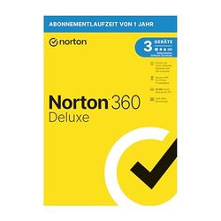 Norton 360 Deluxe 2022 | 3 Devices | Antivirus | Unlimited Secure VPN and Password Manager | 1 Year | PC/Mac/Android/iOS | Activation Code in Original Packaging