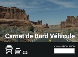 Carnet de Suivi Kilométrique & Gestion Véhiculaire - Carnet de Bord pour Entreprises et Particuliers - Réduction d'Impôts, Notes de Frais, 1000 Trajets
