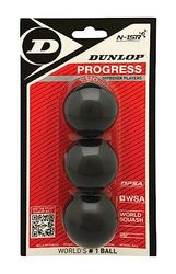 Dunlop Progress 3Bbl Squash, unissexo, 3 bolas