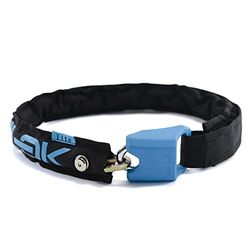 Hiplok LITE, Kedjelås, Unisex, BLACK/CYAN, 75 cm låsomfång