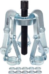 KS Tools 670.0015 - Pack de 7 piezas con extractores universales de 5 brazos para bujes de rueda