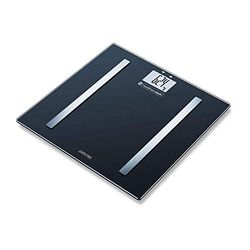 Sanitas SBF 72 Balance de diagnostic Bluetooth, détermination du poids et de la graisse corporelle, du pourcentage de muscles et plus, application pour analyse à long terme